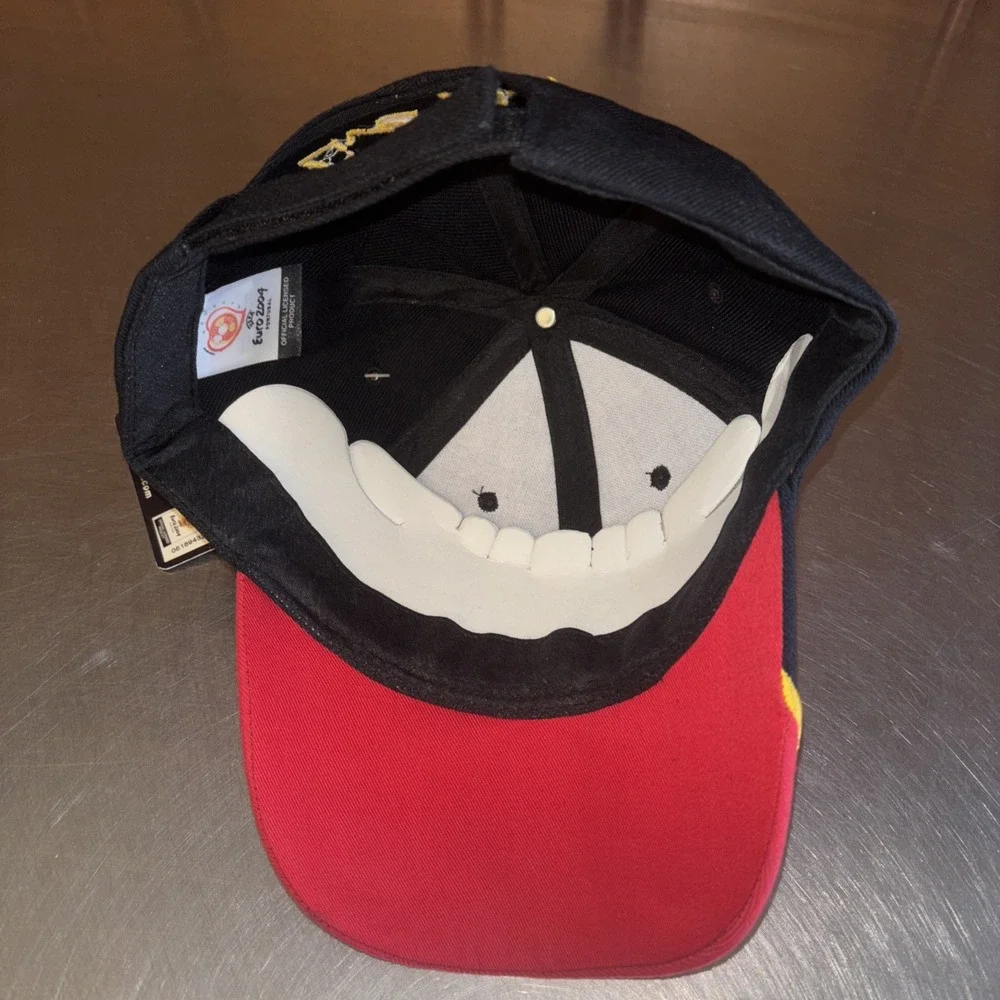 NWT Deutschland Germany Soccer UEFA Euro 2004 Portugal‎ Adjustable Hat Cap